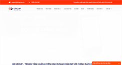 Desktop Screenshot of imgroup.vn